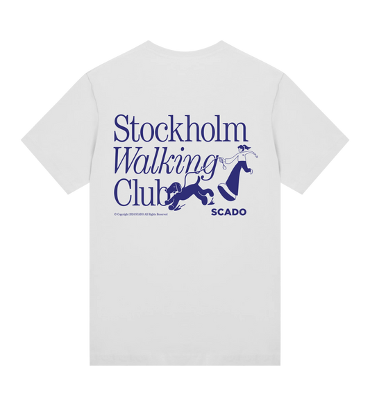 Exploring the Benefits of Dog Walking - Stockholm Walking Club T-shirt